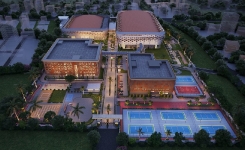 Sports Complex at Naranpura, Ahmedabad, Gujarat